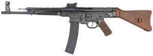 Mauser Rimfire 4440011 STG-44 Full Size 22 LR 25+1 16.50″ Black Barrel & Receiver Natural Wood Fixed Stock
