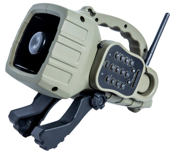 Primos 3851 Dog Catcher 2  Electronic Call Multiple Sounds Attracts Predator Attracts Multiple Features Integrated Remote Green