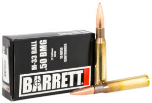 Barrett 14671 Rifle 50 BMG 661 gr M33 Ball 10 Rd Box