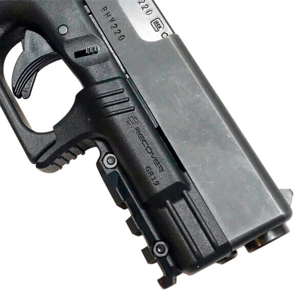 Recover Tactical GR19L01 Rail Adapter for the Glock 19 & 23  Black
