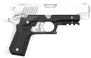 Recover Tactical CC3C01 Grip & Rail System  Black Polymer Picatinny for Compact 1911