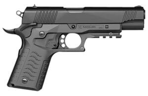 Recover Tactical HPC01 Grip & Rail System  Black Polymer Picatinny for Browning Hi-Power