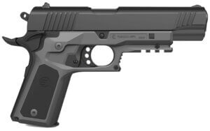 Recover Tactical CC3P0504 Frame Grip  Gray Polymer Frame with Interchangeable Light & Dark Gray Panels for Standard Frame 1911