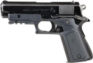Recover Tactical CC3P0401 Frame Grip Gray Polymer Frame with Interchangeable Black & Gray Panels for Standard Frame 1911