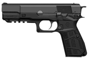 Recover Tactical HPC01 Grip & Rail System  Black Polymer Picatinny for Browning Hi-Power