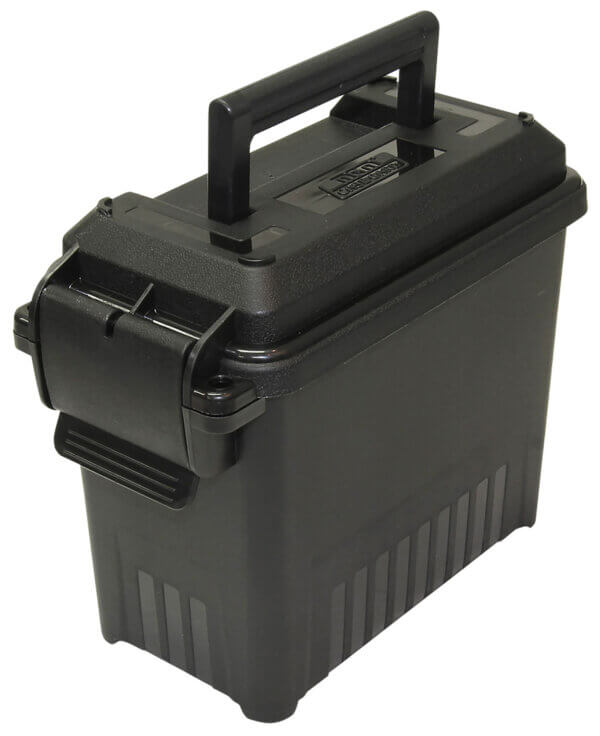MTM Case-Gard AC1540 Ammo Can Mini Multi-Caliber Black Polypropylene