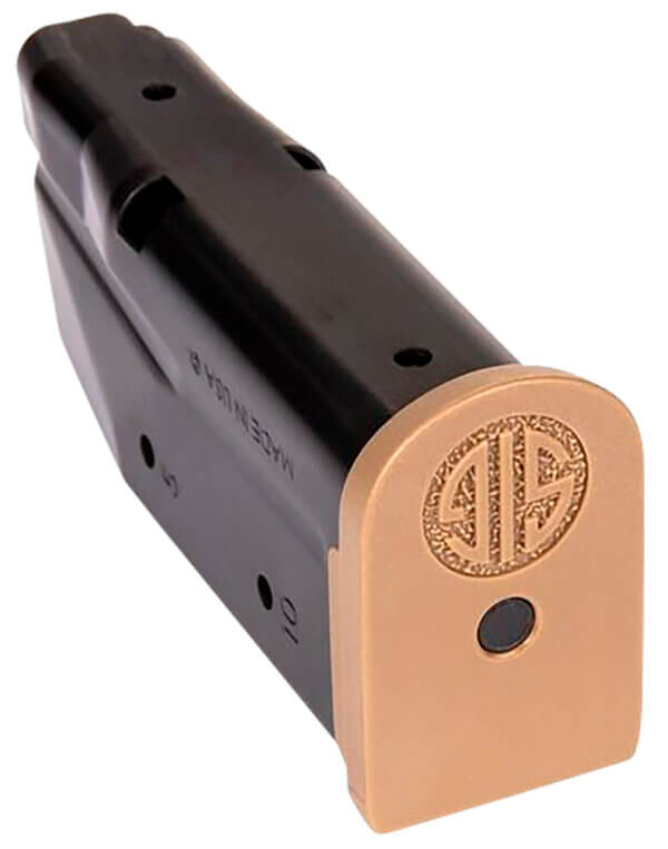 Sig Sauer MAG365910COY P365 10rd 9mm Luger For Sig P365 Coyote Brown Steel