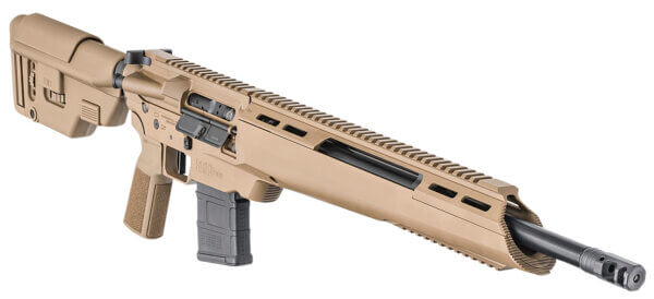 Springfield Armory STAE918223CB SAINT ATC Elite 223 Wylde 20+1 18″ Black Melonite Coyote Brown Cerakote Coyote Brown Adjustable B5 Precision Stock Coyote Brown B5 Type 23 Grip Right Hand