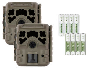 Moultrie MCG14074 Micro-32i Kit Green 32MP Resolution MicroSD Card Slot/Up to 32GB Memory 2 Pack