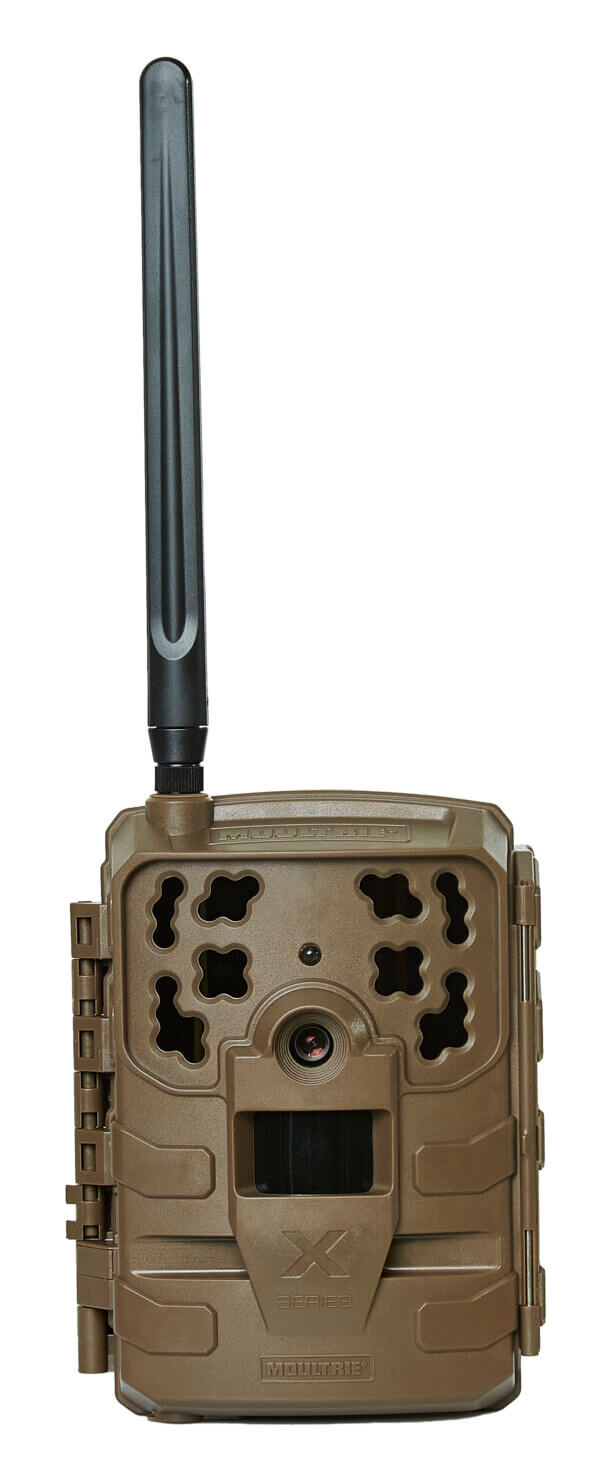 Moultrie MCG14062 Delta Base AT&T Brown 24MP Resolution MicroSD Card Slot/Up to 32GB Memory