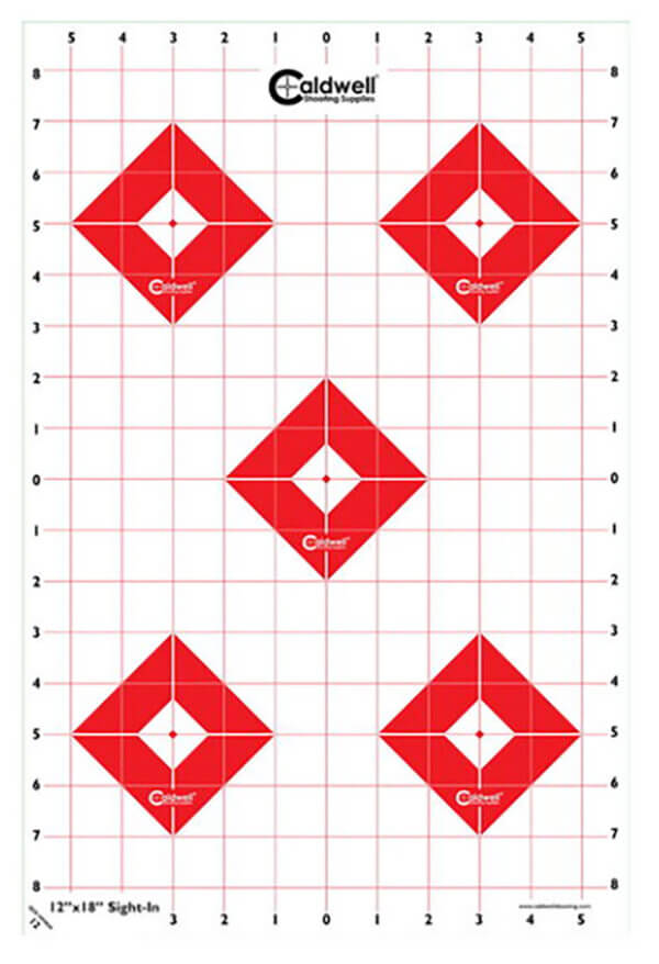 Caldwell 110005 Ultra Portable Target Stand Black/Red/White Steel Silhouette/Shapes Standing Includes 8 Silhouette Targets/8 Sight-In Targets