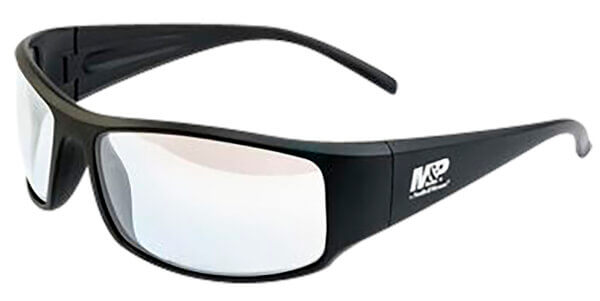M&P Accessories 110168 Thunderbolt Shooting Glasses Full Size Clear Mirror Lens