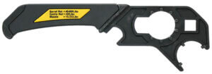 Wheeler 1099561 Professional Armorer’s Wrench Black/Yellow Steel AR Platform Firearm 1 Pieces