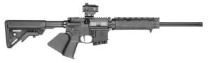 Smith & Wesson 13514 Volunteer XV *CA Compliant 5.56x45mm NATO 10+1 16 4140 Chrome-Moly Vanadium Target Crown Threaded Barrel  BCM Gunfighter Forend With M-LOK    B5 Systems Fixed Bravo Stock   Crimson Trace Red Dot  Manual Safety On Lower”