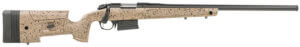 Bergara Rifles B14S352C B-14 HMR 6.5 Creedmoor 5+1 22 Graphite Black Cerakote #6 Contour Threaded Barrel  Graphite Black Cerakote Drilled & Tapped Steel Receiver  Black/Brown Speckled Adj HMR Mini-Chassis Synthetic Stock”