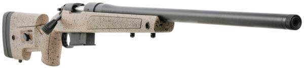 Bergara Rifles B14S359C B-14 HMR 6.5 PRC 3+1 24″ Graphite Black Cerakote Barrel  Black Speckled Brown Molded w/Mini-Chassis  Adjustable LOP & Cheek Piece Stock  Right Hand