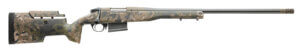 Weatherby MBC20N257WR8B Mark V Backcountry 2.0 257 Wthby Mag Caliber with 3+1 Capacity  26″ Barrel  Patriot Brown Cerakote Metal Finish & Brown Sponge Pattern Black Peak 44 Blacktooth Stock Right Hand  (Full Size)