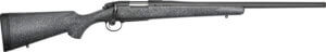 Bergara Rifles B14LM502C B-14 Ridge 7mm Rem Mag 3+1 24 Graphite Black Cerakote #5 Contour Threaded Barrel  Graphite Black Cerakote Drilled & Tapped Steel Receiver  Black/Gray Speckled Fixed w/SoftTouch American Style Synthetic Stock”
