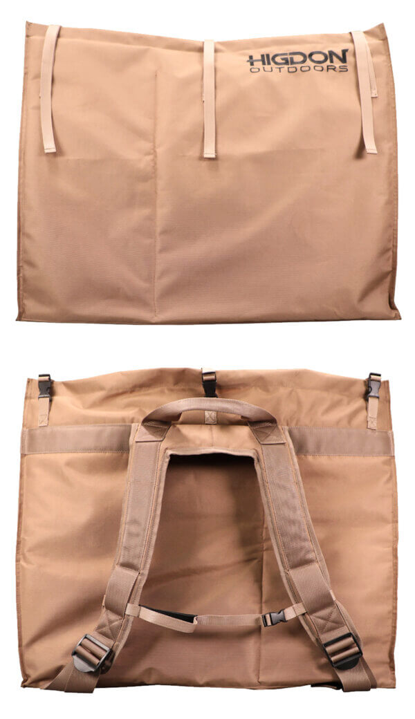 Higdon Outdoors 37195 X-Slot Turkey Bag Universal Tan 600D Polyester