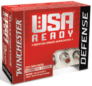 Winchester Ammo RED10HP USA Ready 10mm Auto 170 gr Hex Vent Hollow Point (HVHP) 20 Round Box