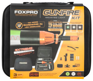 Foxpro GUNFIRE KIT Gun Fire Kit Orange/Black Metal Red/Green/White Filter