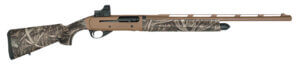 Girsan 390155 MC312 Gobbler 12 Gauge with 24″ Barrel 3.5″ Chamber 5+1 Capacity Bronze Cerakote Metal Finish & Camo Synthetic Stock Right Hand (Full Size) Includes Red Dot