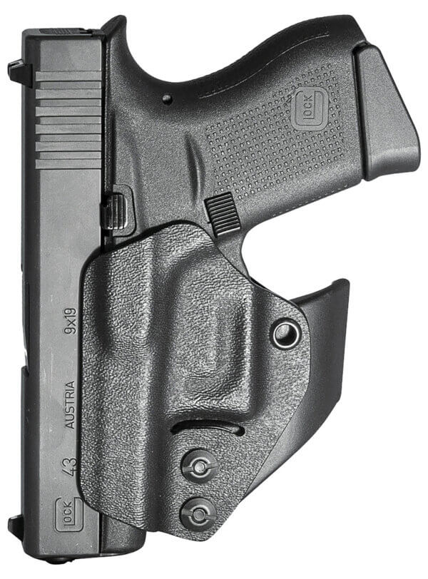 Lockdown 110126 Night Guardian Low Profile Holster Black/Gray Nylon Fits Compact Semi-Autos to Full Frame Revolvers Ambidextrous
