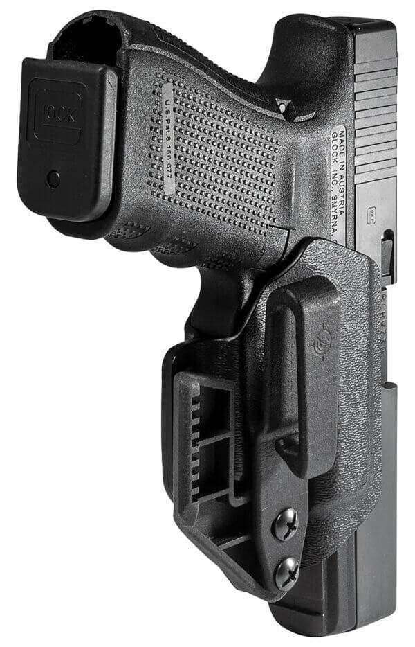 Mission First Tactical H2GL940AIWBM Minimalist Holster IWB Black Polymer Belt Clip Fits Glock 19/22/26/33 Ambidextrous
