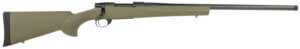 Howa HGR72503 M1500 HS Precision 6.5 Creedmoor Caliber with 4+1 Capacity  24 Threaded Heavy Barrel  Blued Metal Finish & Green Fixed Hogue Pillar-Bedded Overmolded Stock  Right Hand (Full Size)”