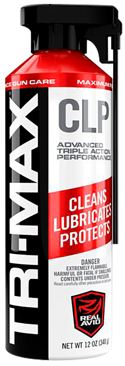 Real Avid AVCLP12A Tri-Max CLP Cleans  Lubricates  Protects 12 oz Aerosol