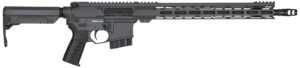 CMMG 60A10B5SG Resolute MK4 6mm ARC 16.10″ 10+1 Sniper Gray Cerakote Rec Black Nitride Barrel CMMG RipBrace Black Polymer Grip Right Hand