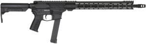 CMMG 99AE6C9AB Resolute MKGS 9mm Luger 16.10″ 32+1 Aluminum Rec Chrome Moly Barrel Black Adjustable RipStock (Glock Mag Compatible)