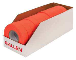 Allen 460 Flagging Tape Orange Polyester 150′ Roll Long 12 Rolls