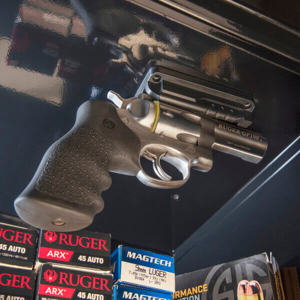 Allen 5648 Gun Ready Rail Handgun Magnet Black Metal Holds 1 Handgun