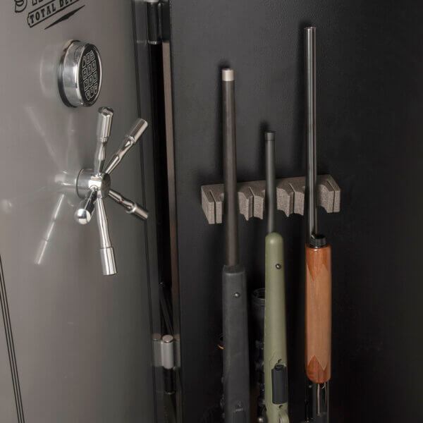 Allen 5658 Firearm & Fishing Rod Magnetic Holder Black Metal/Foam Holds 3 Rifle/Shotgun
