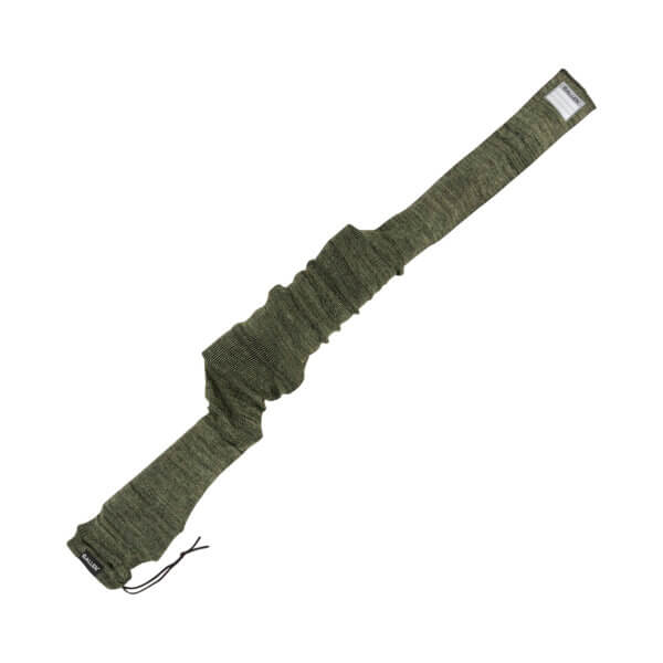 Allen 13171 Stretch Knit Gun Sock Green Silicone-Treated Knit w/Custom ID Labeling Holds Rifles with Scope or Shotguns 52 L x 3.75″ W Interior Dimensions”