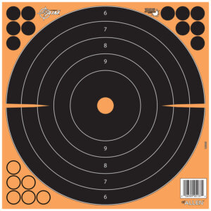 EZ-Aim 15429 Air Gun Pellet Shooting Target & Trap Red Steel Circle