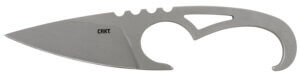 CRKT 2909 SDN 2.65″ Fixed Drop Point Plain Bead Blasted 4116 Stainless Steel Includes Sheath