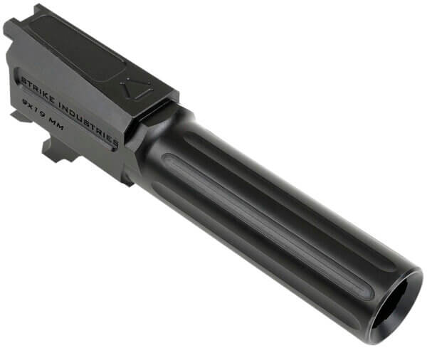 Strike Industries P365-BARREL Replacement Barrel 9mm Luger 3.10″ Fluted Black Nitride for Sig P365