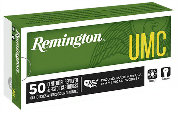 Remington Ammunition R20016 UMC Target 327 Federal Mag 100 gr Jacketed Soft Point (JSP) 50rd Box