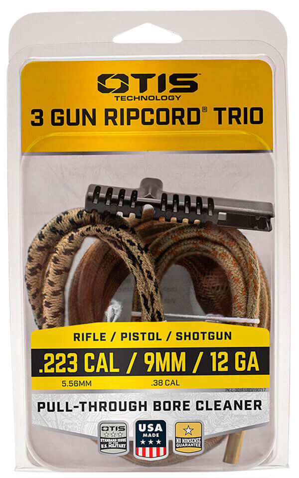 Tipton 615333 Bore Brush Set .17-.45 Cal Rifle Firearm 8-32/5-40 Thread Stainless Steel Nylon Bristles Bronze Includes Storage Box