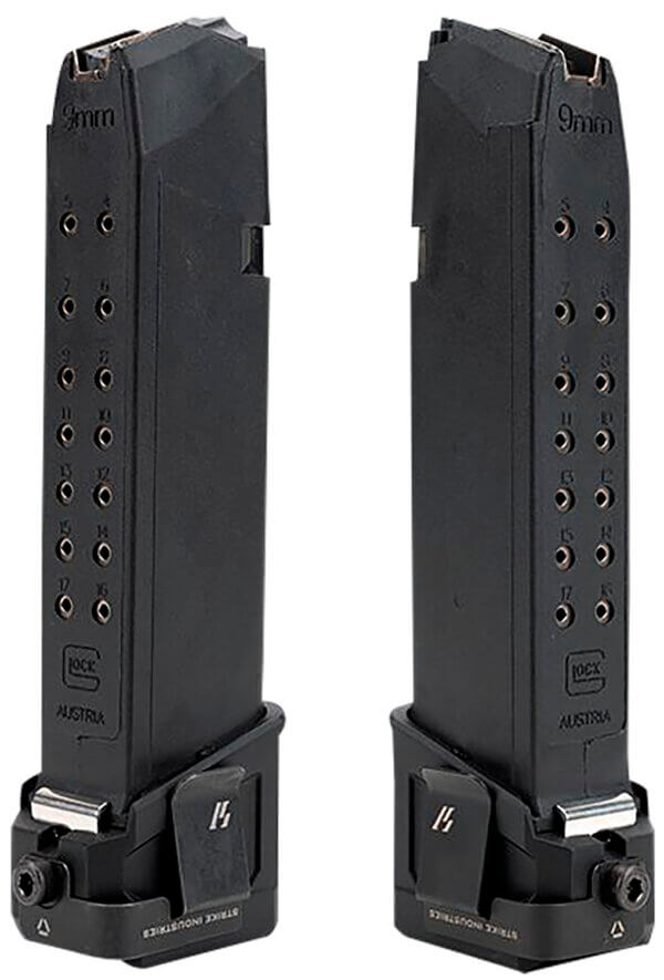 Strike Industries EMP-CLIP-L Magazine Pocket Clip Stainless Steel Black for SI EMP Mag Extension Left Hand