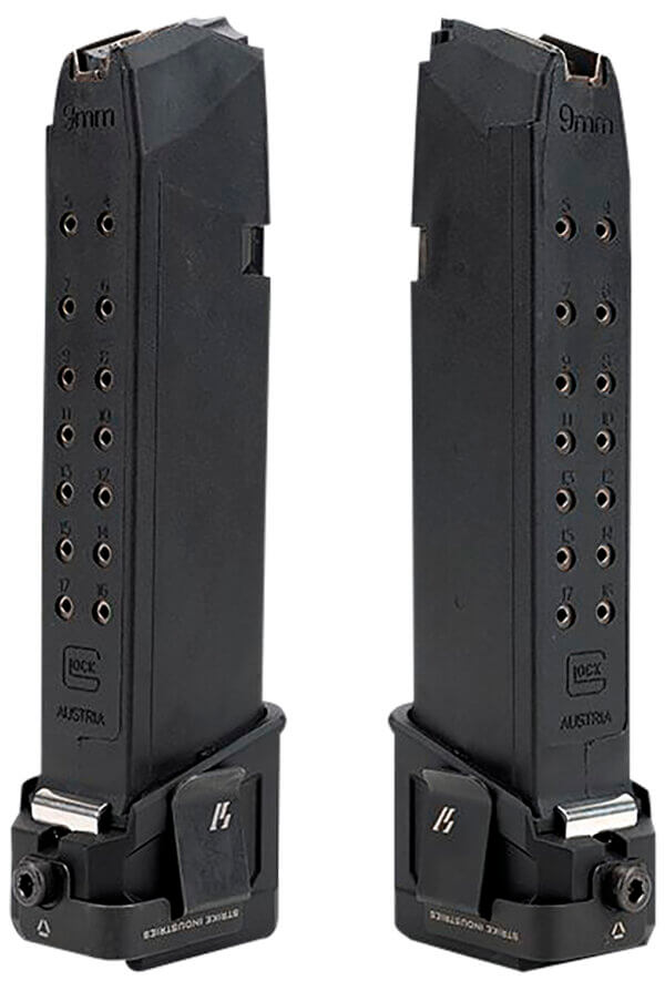Strike Industries EMP-CLIP-R Magazine Pocket Clip Stainless Steel Black for SI EMP Mag Extension Right Hand