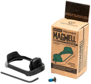 Strike Industries G3MAGWELL19 Flared Magwell  Black Polymer for Gen 3 Glock 19 & 23