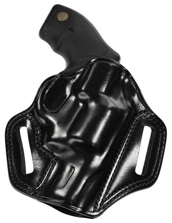 Galco CM838B Combat Master OWB Black Leather Belt Slide Fits Sig P365 Fits Sig P365 SAS Right Hand