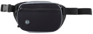 Galco FTPRGBC Fastrax PAC Waistpack Size Compact Black/Gray Neoprene Fits Glock 32 Fits Kahr CW Ambidextrous