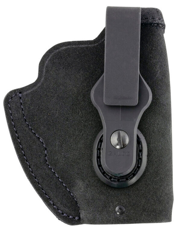 Galco TUC1000B Tuck-N-Go 2.0 IWB Black Leather UniClip/Stealth Clip Fits Taser Pulse Ambidextrous