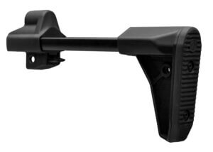 Bushmaster 0051203BLK BFI Handgun made of 7075-T6 Aluminum with Black Hardcoat Anodized Finish Free-Floating Design M-LOK Slots Picatinny Rail & 10″ OAL