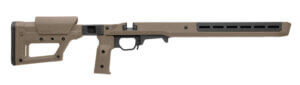 Magpul MAG1199FDE Pro 700 Lite SA Flat Dark Earth Adjustable Synthetic Stock with Aluminum Chassis & Interchangeable Grips for Remington 700 Short Action Ambidextrous