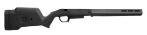 Magpul MAG1207-BLK Hunter American Stock Black Adjustable Synthetic Stock with Aluminum Chassis for Short Action Ruger American Right Hand Includes STANAG Mag Well